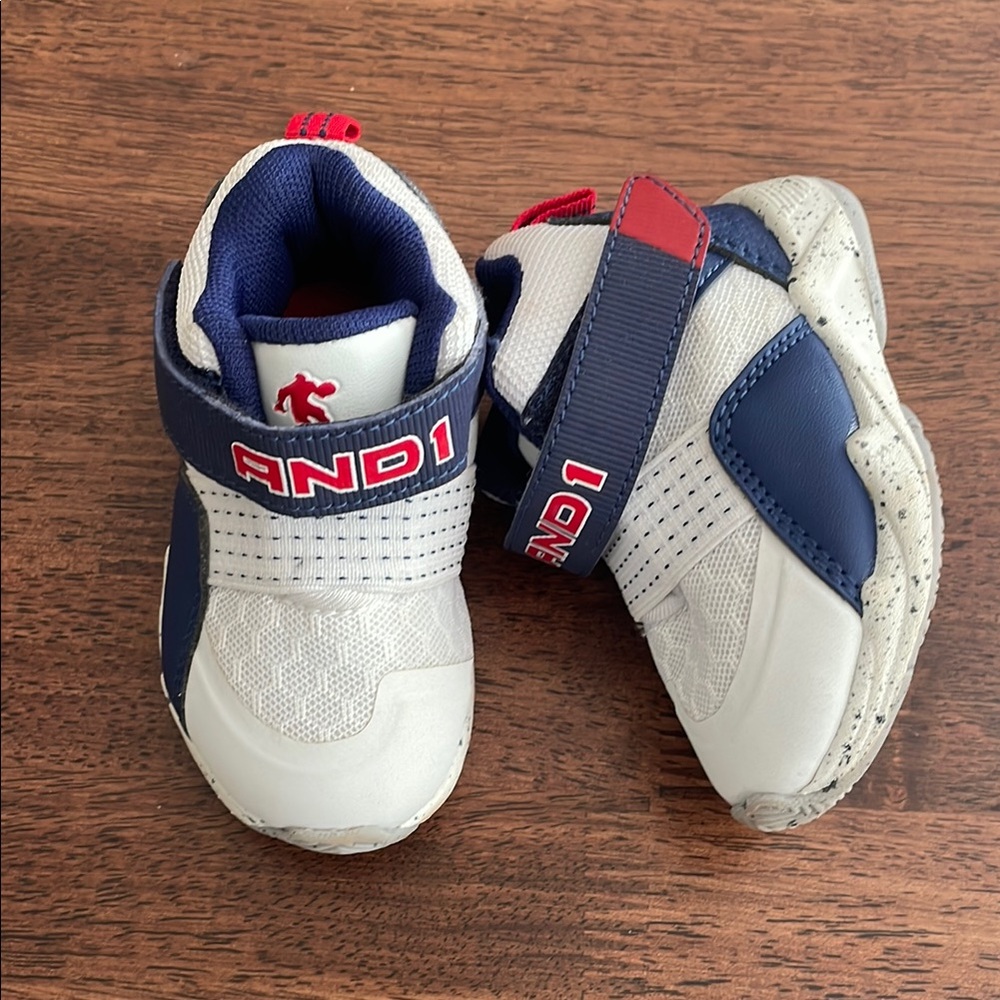And1 size 3 basketball shoes